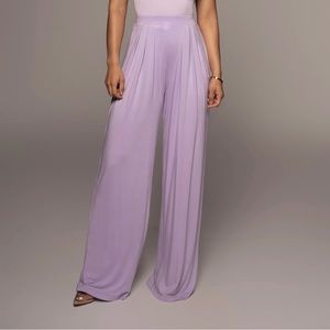 LILAC DEVYN WIDE LEG PANTS